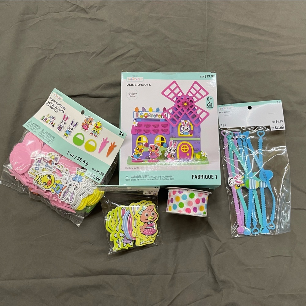 Spring Easter Craft DIY Basket Bundle
